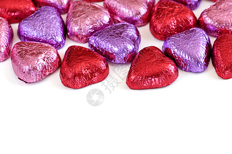 情人糖果挫败款待假期甜点礼物食物宏观亲热感情紫色高清图片
