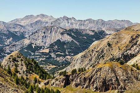 阿尔卑斯山的景观山脉小路高度旅行远足地标冒险岩石环境宽慰图片