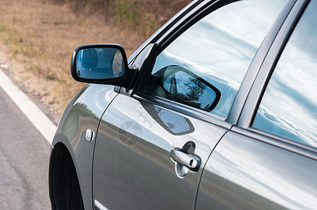 汽车角镜头力量车辆运动白色交通灰色车轮镜子发动机奢华图片