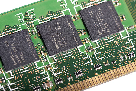 计算机存储芯片电路半导体绿色电脑白色电子电气记忆筹码宏观图片