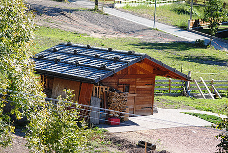 阿尔卑山小屋图片