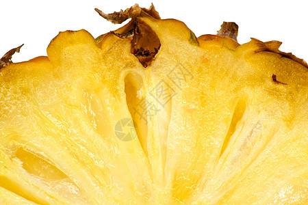 菠萝宏菠萝黄色松树宏观热带食物白色水果甜点图片