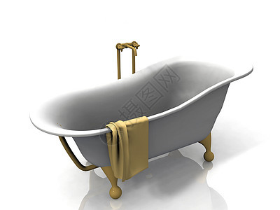 浴缸和白底的毛巾浴室奢华温泉泡沫淋浴女性房子卫生图片