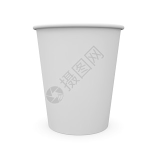白皮书杯饮具咖啡杯杯子咖啡灰色反射纸板回收白色饮料图片