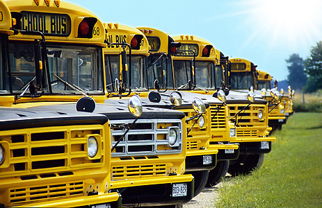 校车水平送货学校车辆权威性运输教育预算公共汽车黄色图片