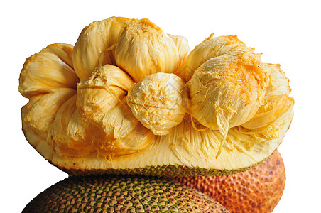 Champeak水果 它看起来像胡桃食物营养展示小贩香气生产国家种子菠萝蜜季节图片