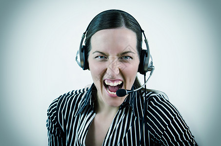 操作员公司女士商业秘书热线顾客女性电话办公室工作图片