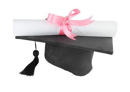 毕业上限和文凭帽子学士庆典智慧研究生成就丝带学校证书考试图片