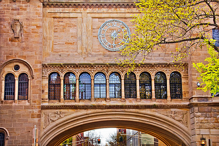 石拱门耶鲁大学艺术楼图片