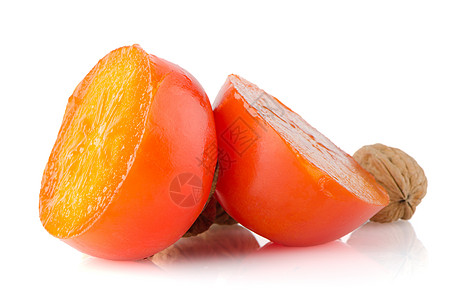 和坚果水果饮食橙子小吃甜点植物营养热带柿子图片