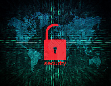 安全安全概念隐私挂锁犯罪保障电脑软件钥匙互联网数据闭锁图片