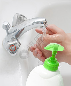 洗手肥皂浴室手指预防身体龙头洁净气泡泡沫清洁图片