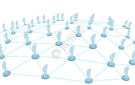 白色背景摘要网络网 B团队合伙商务人士团体合作职业组织会议社会图片