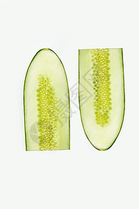 半黄瓜营养矿物绿色减肥益处纤维圆形意识蔬菜圆圈图片