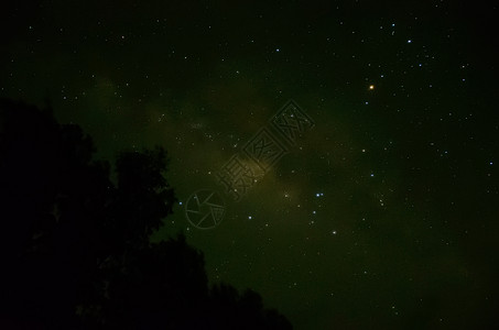 空中连廊银河与天空中的星星摄影星系科学乳白色宇宙行星天堂星云拉廊星座背景