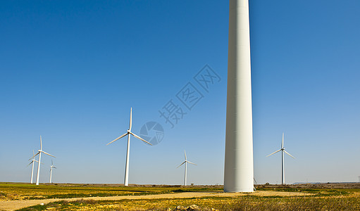 风风涡轮发电机转子来源旋转活力电气生态电压创新螺旋桨图片