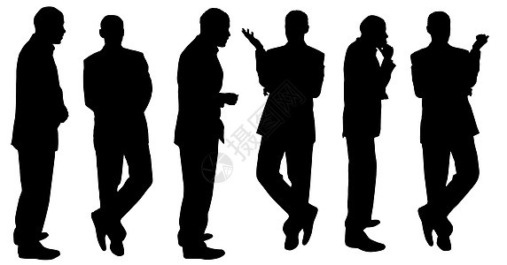 生意人会议男人职业黑色团队讨论公司成人团体白色图片