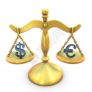 美元对欧元金融乐器货币金子测量贸易速度赞成交换商业图片