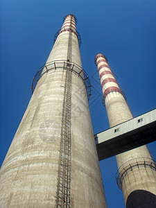 烟火重工业减排化学能源焦化工业蓝天产业文明可乐图片