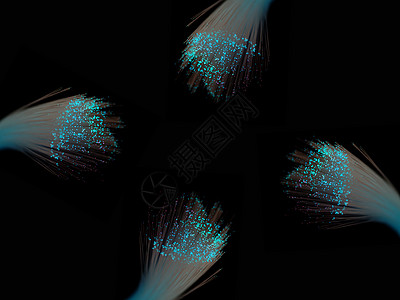 纤维光学活力物理玻璃数据小路辉光电缆电讯网络科学图片