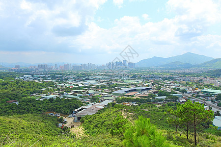 香港农村的乡村村 乡镇种植园峡谷牧场地面建筑学国家植物村庄大厦石头背景图片