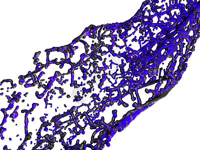 紫色和黑色液体纤维图片
