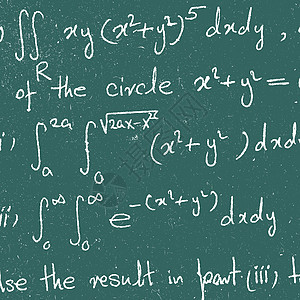 数学本背景公式学习项目课堂大学教育黑板绘画物理书法图片