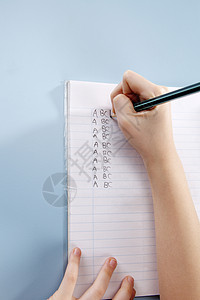 家庭工作帮助条纹蜡笔学校铅笔教育单线标准援助文书图片