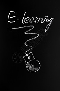 电子学习绘画黑色概念电脑教育技术上学互联网训练商业图片