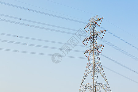 电力传输塔平行线收费危险电气接线商业邮政金属电器天空图片