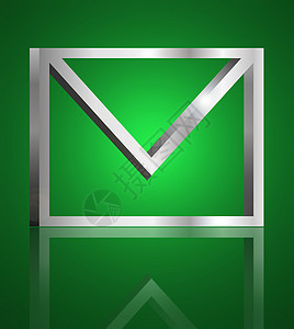 电子邮件概念邮资世界网站电脑反射剪贴数据邀请函网络绿色图片