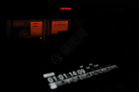 digibeta 记录器前端面板的特写数字广播录像机技术信号摄像头编辑框架时间码活力图片