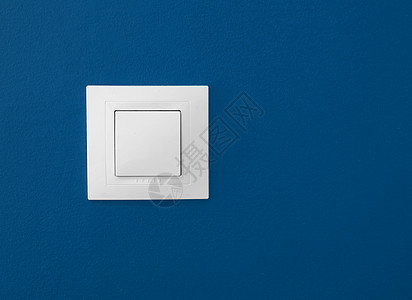 灯光开关活力控制按钮控制板生活塑料房子力量蓝色电气图片