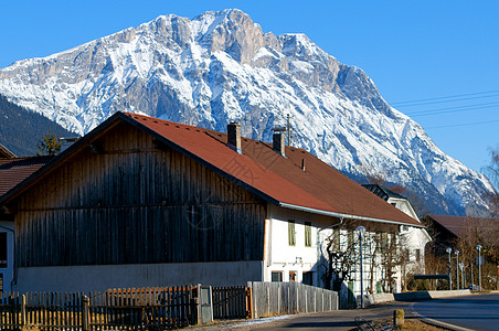 阿尔卑斯山山区村教会天空环境风景建筑物农村场地首脑农场旅游图片