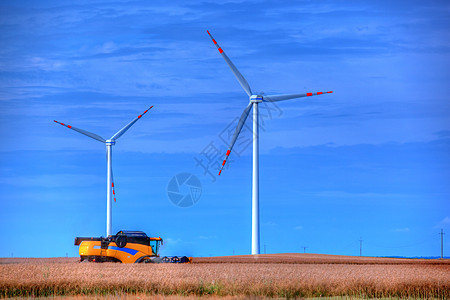 现代农业 风力涡轮机图片