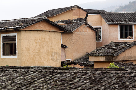 客家排屋福建图卢中国特殊建筑桌面艺术土楼寺庙旅行农村村庄世界风景家庭背景