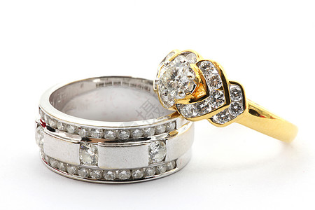 钻石环仪式幸福联盟订婚奢华金子宝石首饰蜜月庆典图片