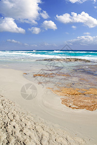 群岛伊莱塔斯巴利阿里群岛海滩海洋天堂海岸海景晴天泡沫支撑波浪旅行图片