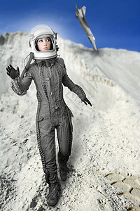 宇航员时装服装站女性太空服头盔女士套装队长探险家碰撞女孩月亮手套指挥官科幻图片