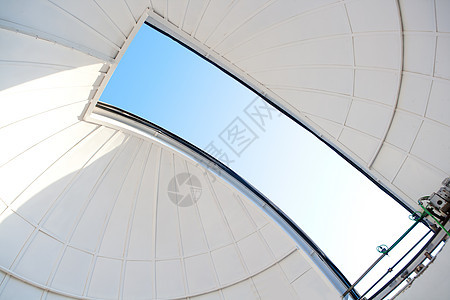 室内白穹顶天文观测台技术学习物理学窗户宇宙勘探乐器天体天文台圆顶图片