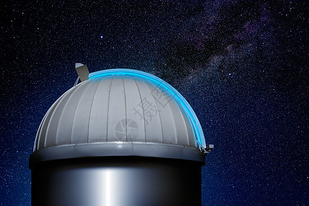 a 天文观测台圆顶夜空机器望远镜宇宙监视物理学乐器物理知识天空测量图片