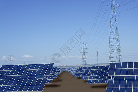 清洁电能太阳能板机发电机器技术控制板环境太阳细胞光电来源阳光集电极活力图片