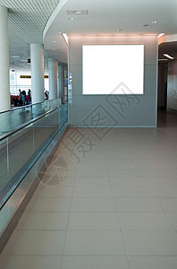 机场广告牌飞机场营销地面招牌公告木板运输金属自动扶梯商业图片