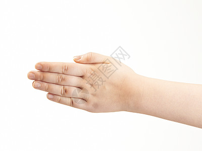 童年的手背白色女孩身体女性手势手指指甲手臂美甲奶油图片