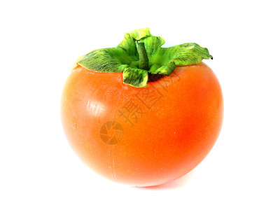 Persimmon 双环西蒙营养饮食水果食物热带橙子甜点植物柿子季节图片