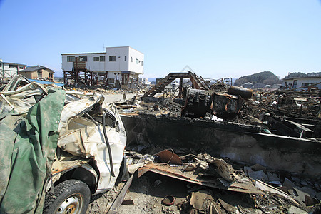 东日本大地震事件悲哀碰撞力量海啸灾难损害图片