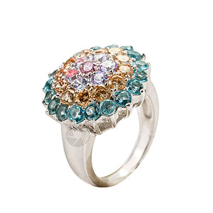 戒指蓝色金光金属未婚妻婚姻婚礼珠宝钻石联盟反射图片