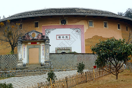 永垂不朽历史性寺庙遗产风景建筑学客家人世界艺术学校土楼图片