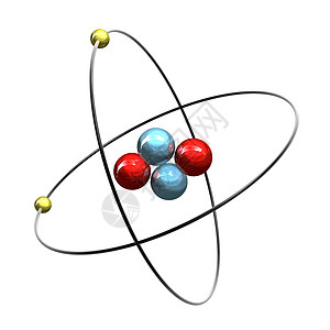 3d 原子物理网络球体吸引力力量射线科学质子环形活力图片