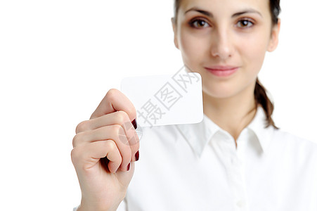 空白名片广告成功优惠券身份快乐文档卡片女性会议女士图片